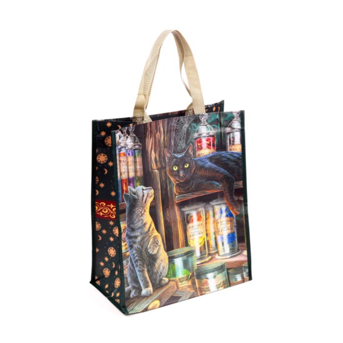 Lisa Parker Magical Emporium Kat Duurzame Shopper Tas