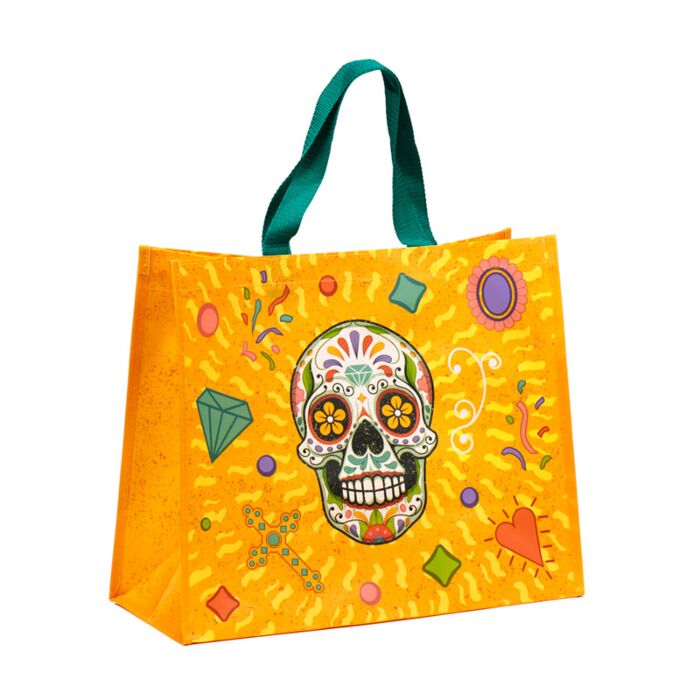 Dia de los Muertos Herbruikbare Shopper Tas