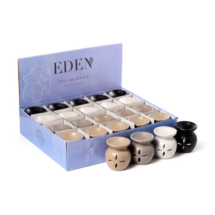Eden Small Steen Effect Uitgesneden Bloem Geurbrander