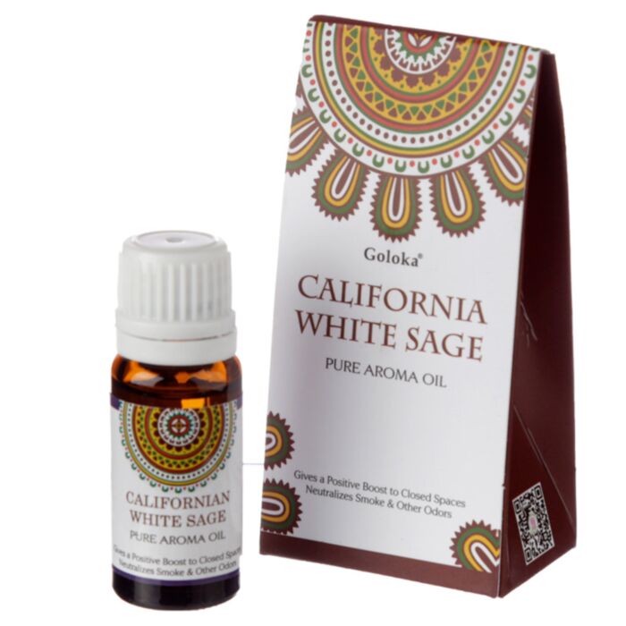 Californische Witte Salie 10ml - Goloka Geurolie
