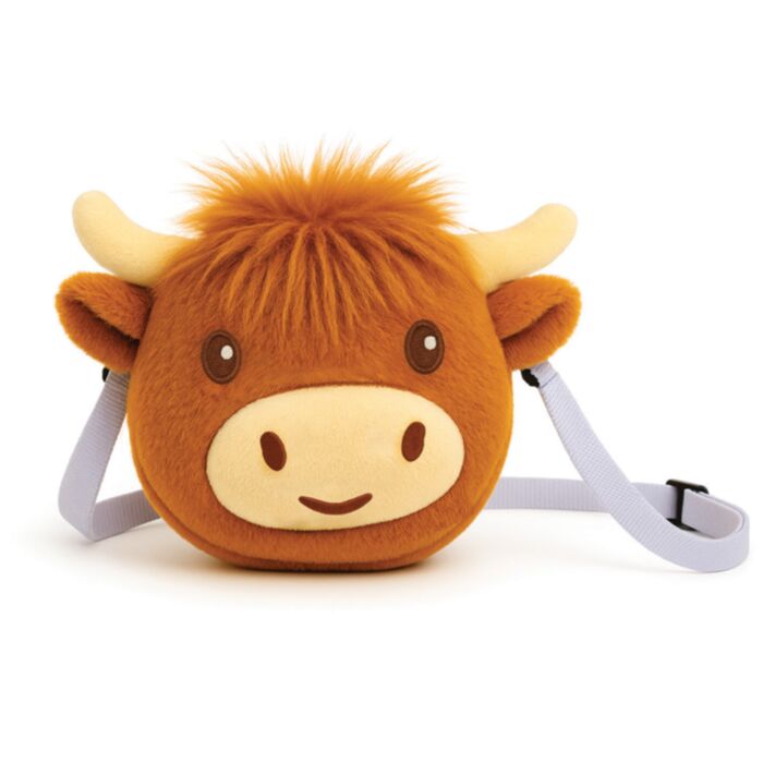 Highland Coo Koe Crossbody Schoudertas