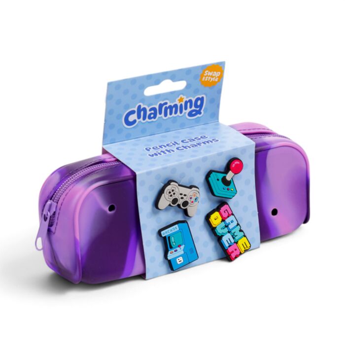 Game Over Charms  Siliconen Potloodetui