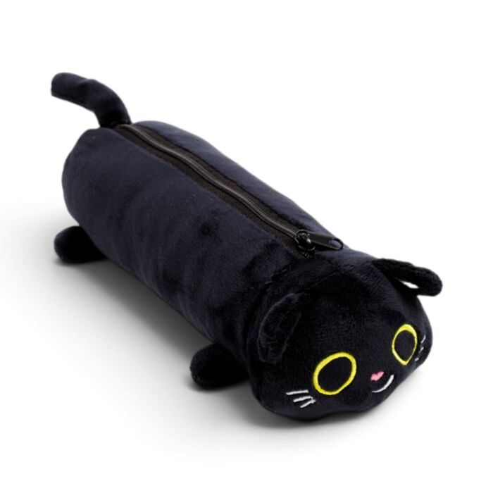 Lucky de Zwarte Kat Pluche Potloodetui