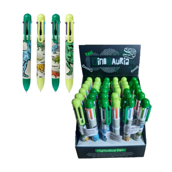 Dinosauria Meer Kleuren Pen (6 kleuren)