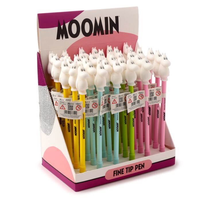 Moomin Fijnschrijver Pen - Zwart