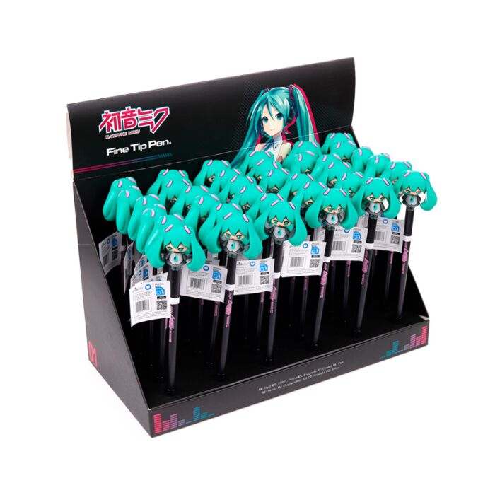 Hatsune Miku Fijnschrijver Pen Siliconen Top