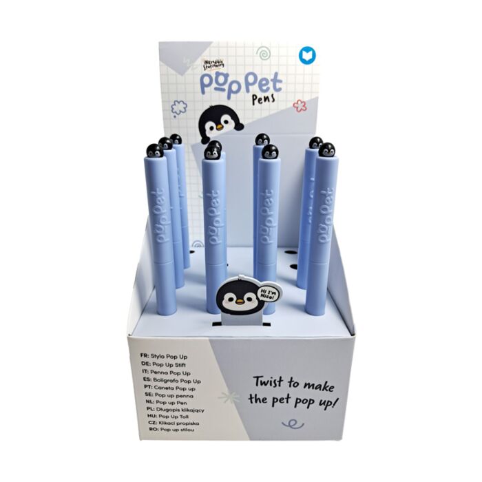 Adoramals Wild Pinguin Twist Pop Pen