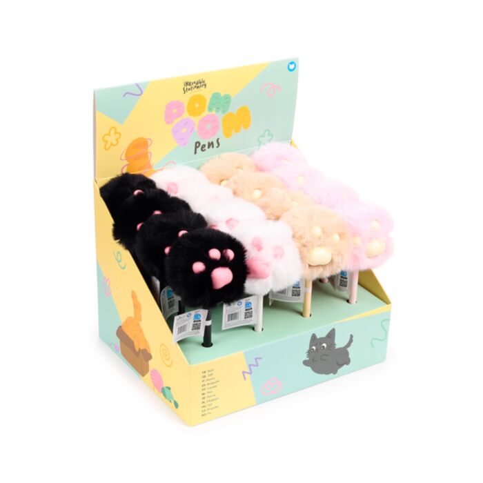 Beans & Co Katten Fijnschrijver Pom Pom Pen