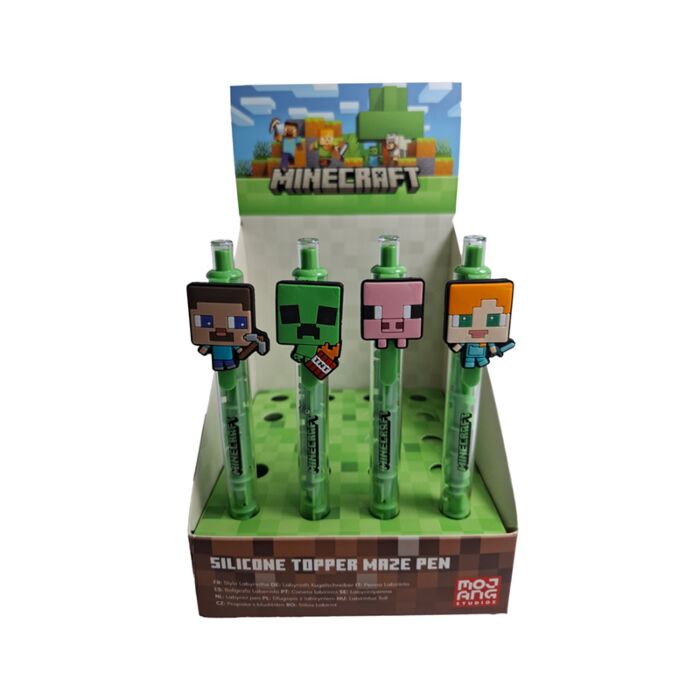 Minecraft Labyrint  Pen met top