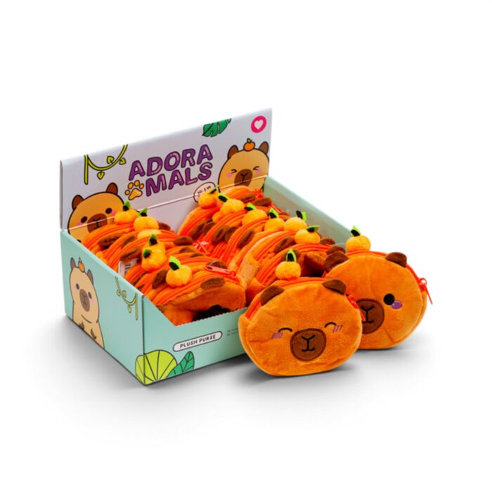 Adoramals Capybara Pluche Mini  Kleingeld Beurs