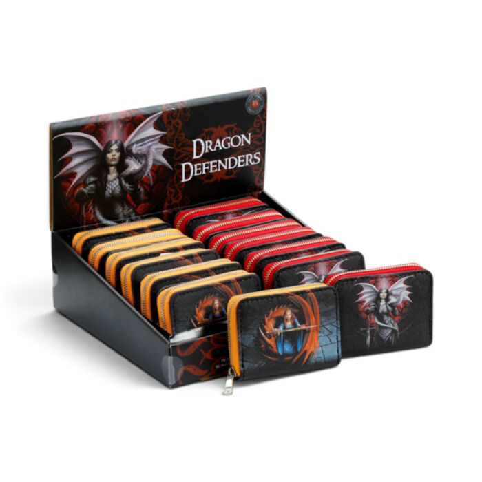 Anne Stokes Dragon Defenders Fee  Rondrits Portemonnee - Small