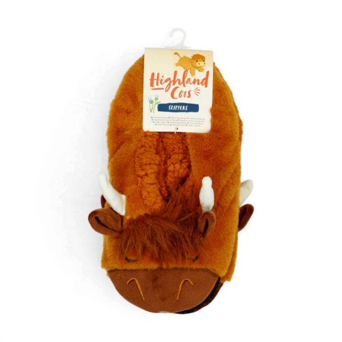 Highland Coo Koe  Anti-Slip Pantoffels EU39-41