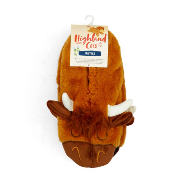 Highland Coo Koe Anti-Slip Pantoffels EU36-38