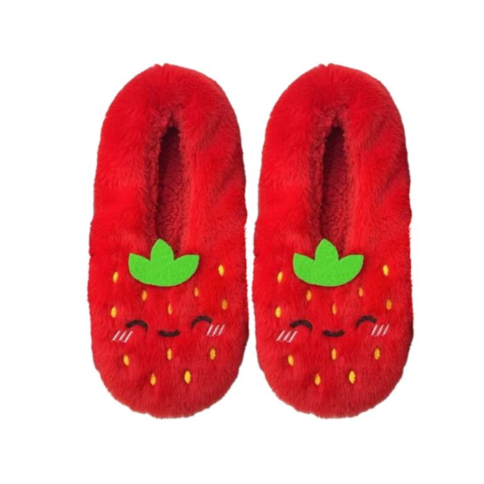 Foodiemals Aardbei  Anti-Slip Pantoffels EU36-38