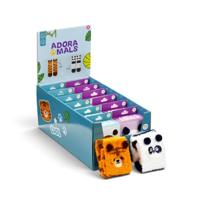 Adoramals Wilde Dieren Fluffy Zachte Sokken