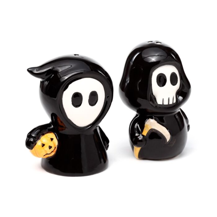 Skull Boy & Ghost Boy Peper- en Zoutstel