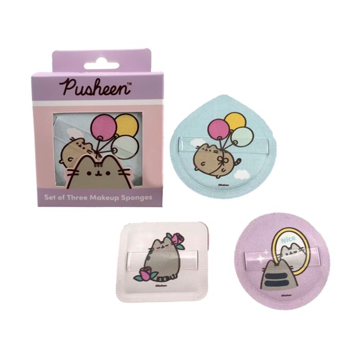 Pusheen de Kat Set van 3 Makeup Sponsjes