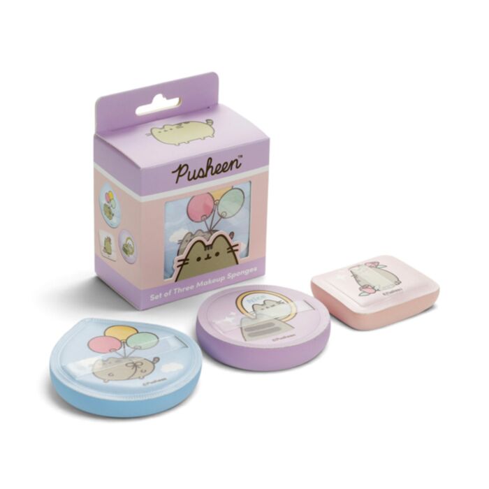 Pusheen de Kat Set van 3 Make Up Sponsjes