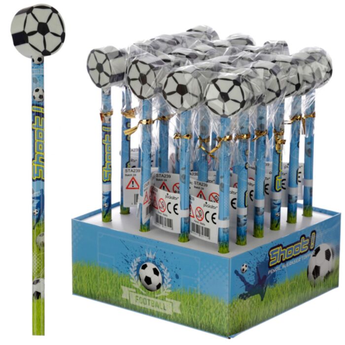 Voetbal - Gum Potlood