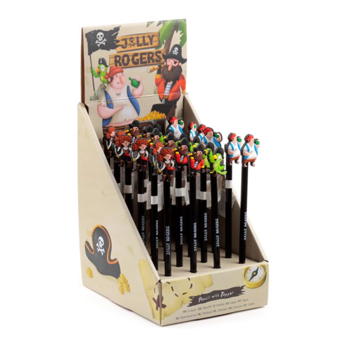 Jolly Rogers Piraatn - PVC Top Potlood
