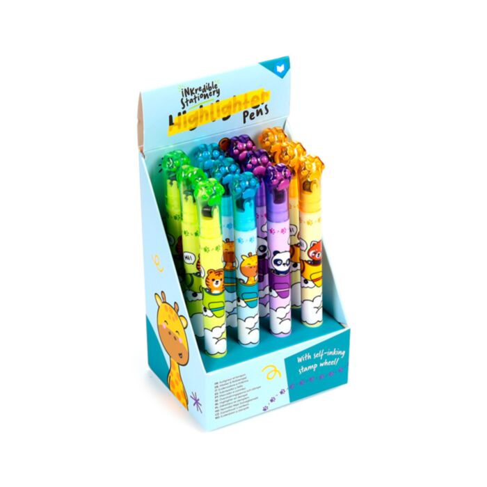 Adoramals Wild 2-in-1 Highlighter & Stempelwiel Pen