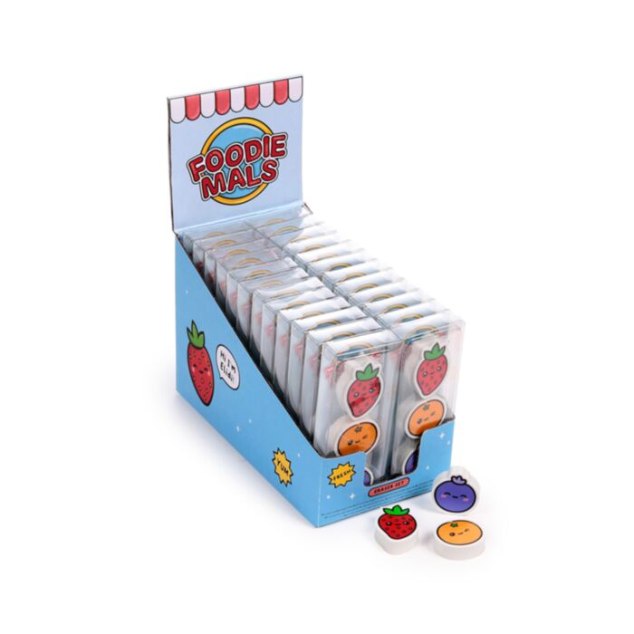 Set van 3 Foodiemals Fruit Gummen