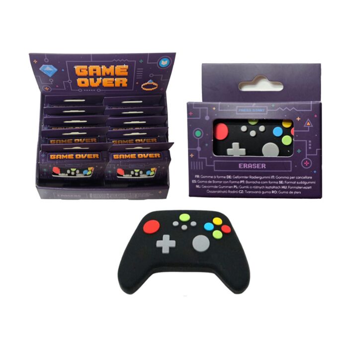 Game Over Game Controller-vormige Gum