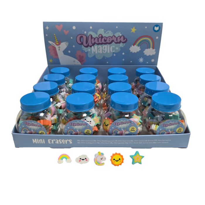 Unicorn Magic Mini Gummen Pot