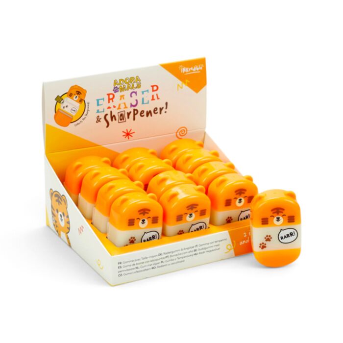 Adoramals Tijger 2-in-1 Slijper & Gum