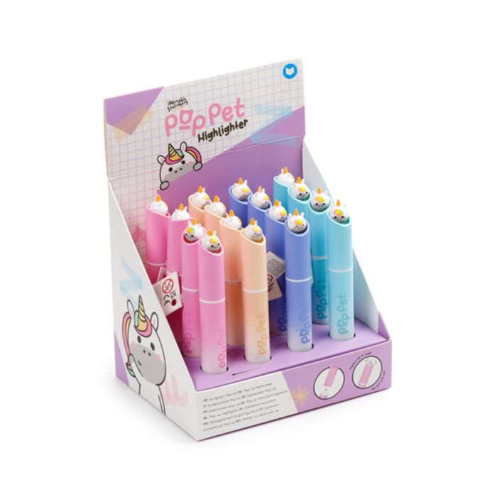 Adoracorns Eenhoorn Pop Pet Highlighter Pen