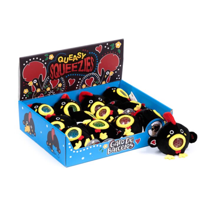 Queasy Squeezies Galo De Barcelos Knijpspeelgoed