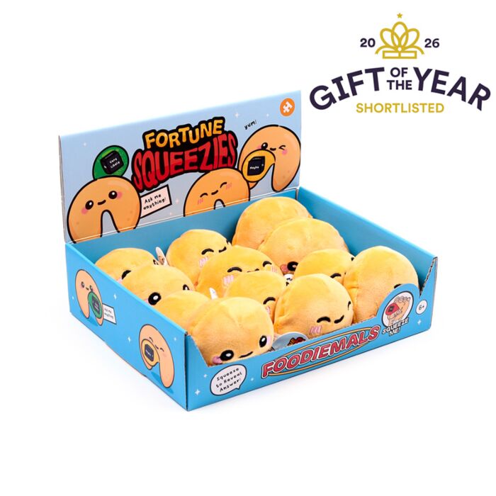 Queasy Squeezies Foodiemals Gelukskoekje Ask me Anything