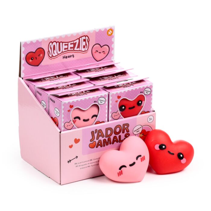 J'Adoramals Hart Stretch Friemelspeelgoed