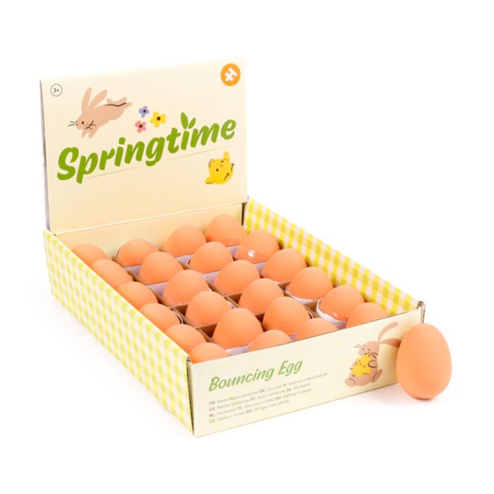 Springtime Lente Stuiterend Rubber Ei 