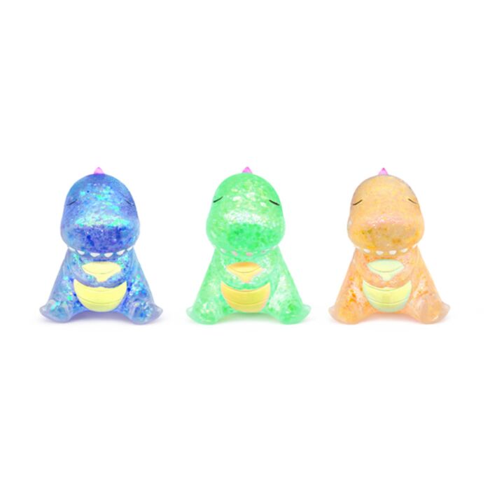 Maltose Glitter Dinosaurus Knijpspeelgoed