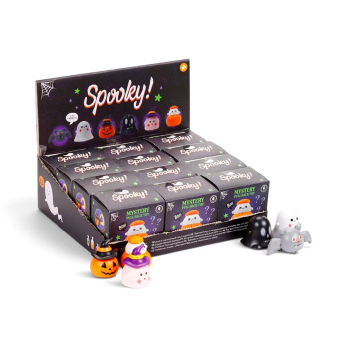Mystery Spooky Terugtrek Actiespeelgoed Blind Box