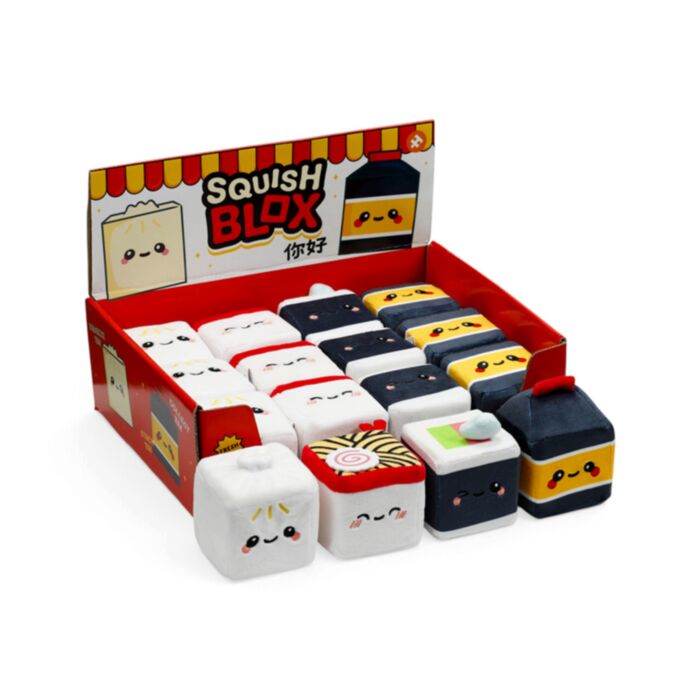 Squish Blox Foodiemals Bao House Bao Bun Memory Foam Knijpspeelgoed