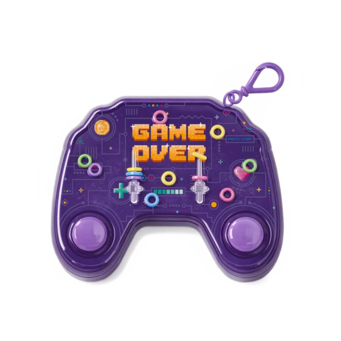 Game Over Water Spel Puzzel Sleutelhanger