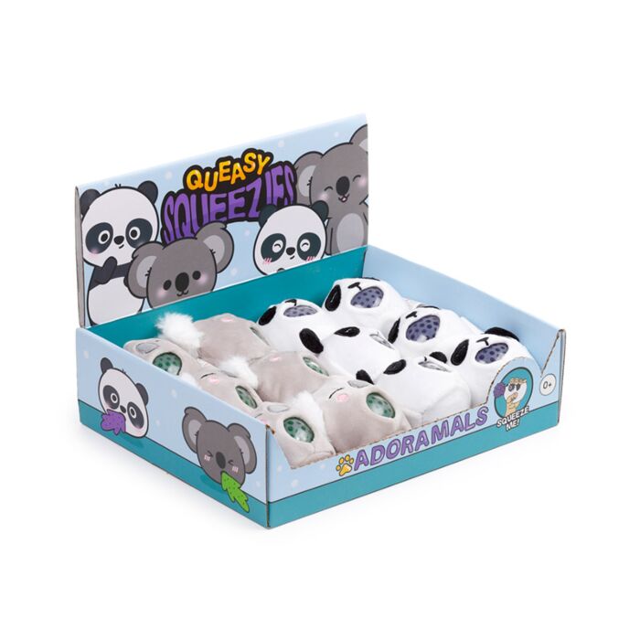 Queasy Squeezies Adoramals Panda en Koala Knijp Speelgoed