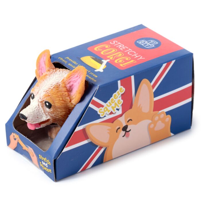 Corgi Hond Stretch Friemel Speelgoed