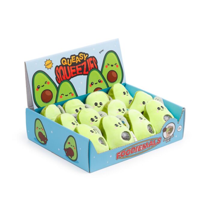 Queasy Squeezies Avocado Knijp Speelgoed