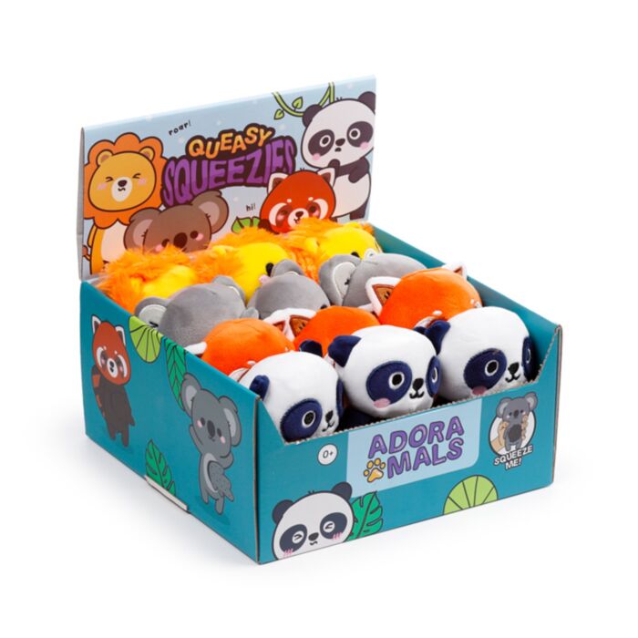 Queasy Squeezies Adoramals Zoo Mix #1 Knijp Speelgoed