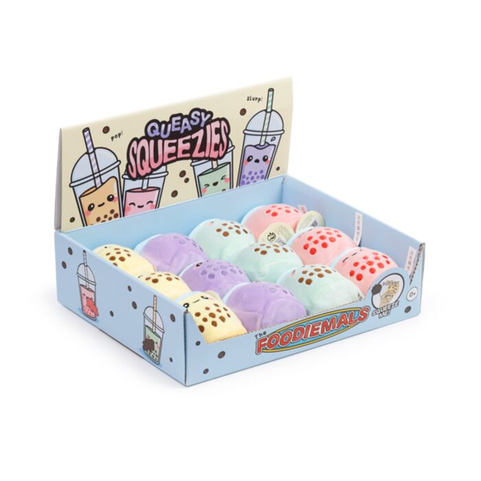 Queasy Squeezies Foodiemals Bubble Tea Knijp Speelgoed