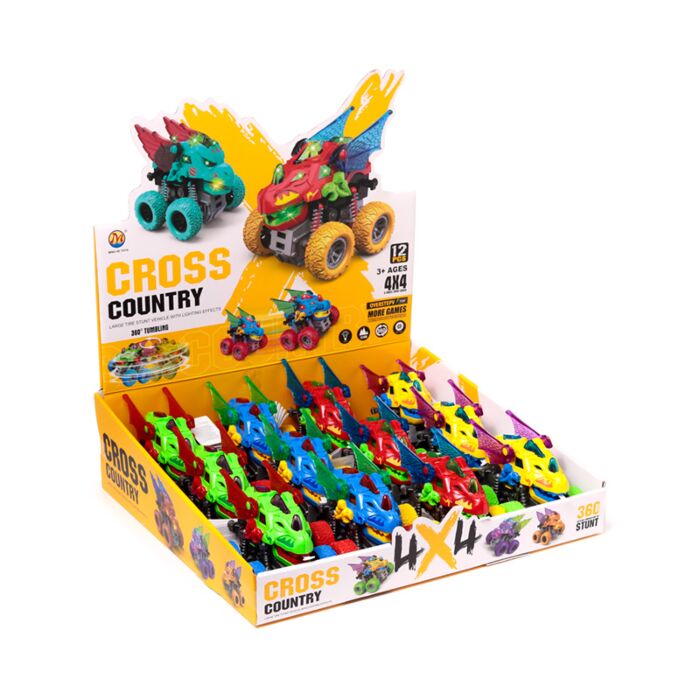 LED Off Road Drakenhoofd Stunt Truck Actie Speelgoed