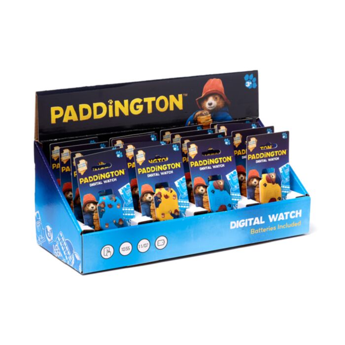 Paddington Bear Digitaal Siliconen Horloge