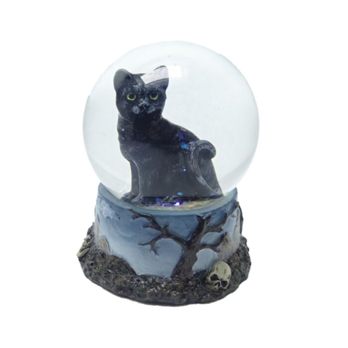 Zwarte Kat Sneeuwbol