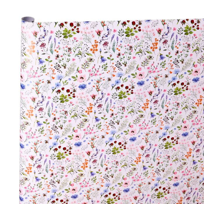 Nectar Meadows 3m Cadeaupapier Rol