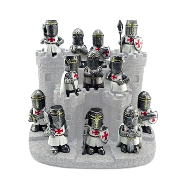 Schattige Ridders Kasteel Miniatuur Beeldjes