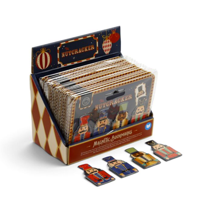 Kerstmis Notenkraker Magnetische Boekenlegger Set