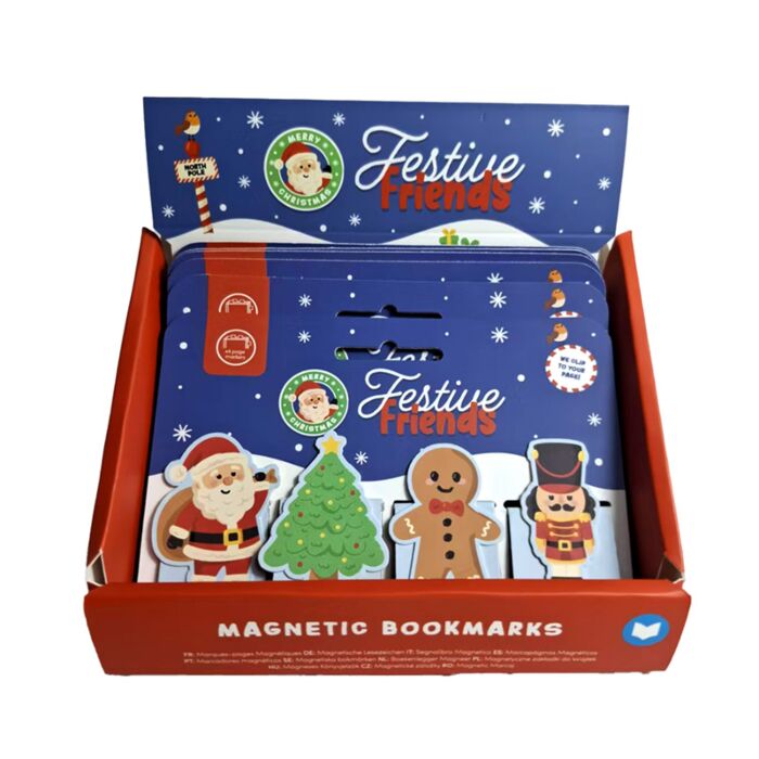 Festive Friends Kerstmis Magnetische Boekenlegger Set